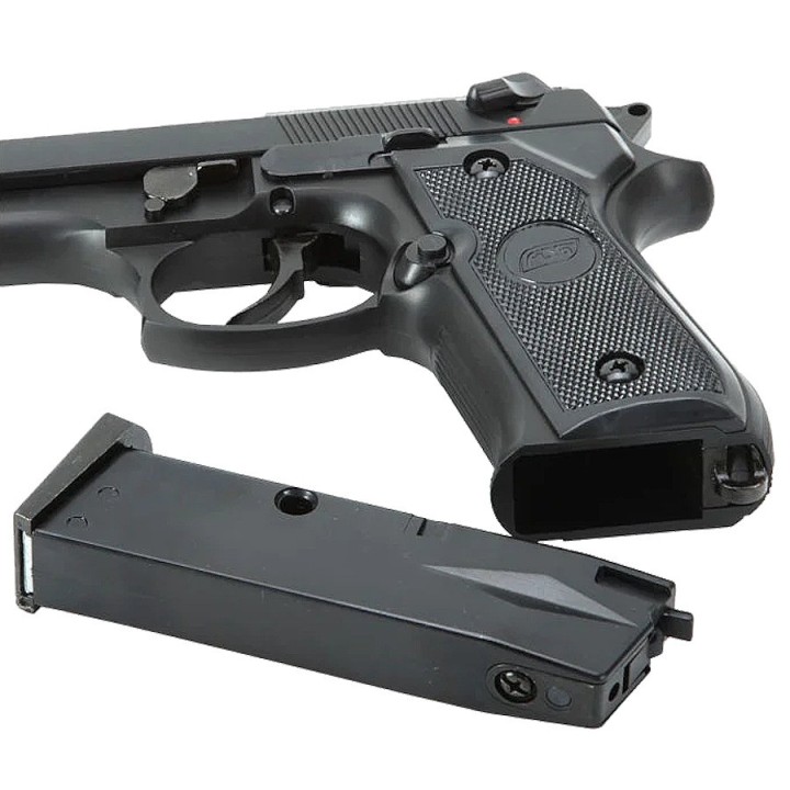 ASG M92F, Gas, Non Blow Back, Black