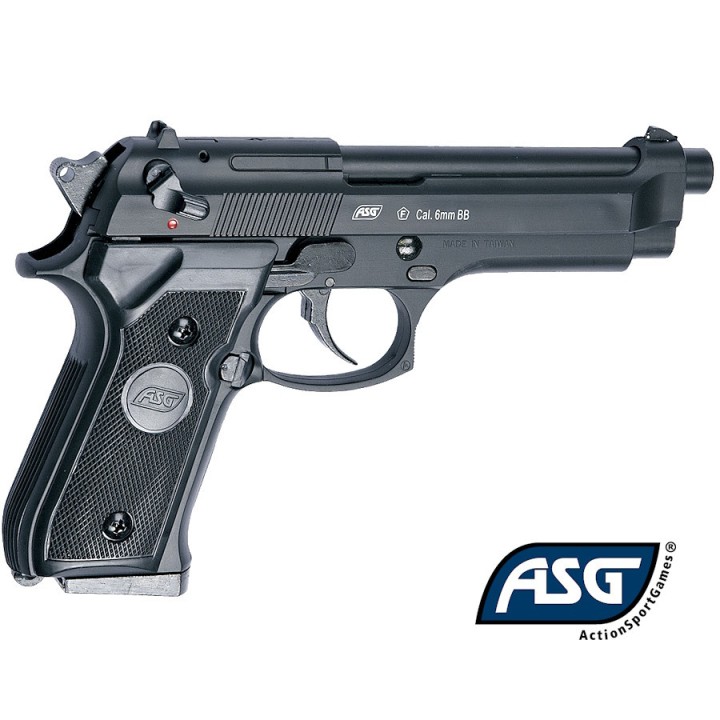 ASG M92F, Gas, Non Blow Back, Black