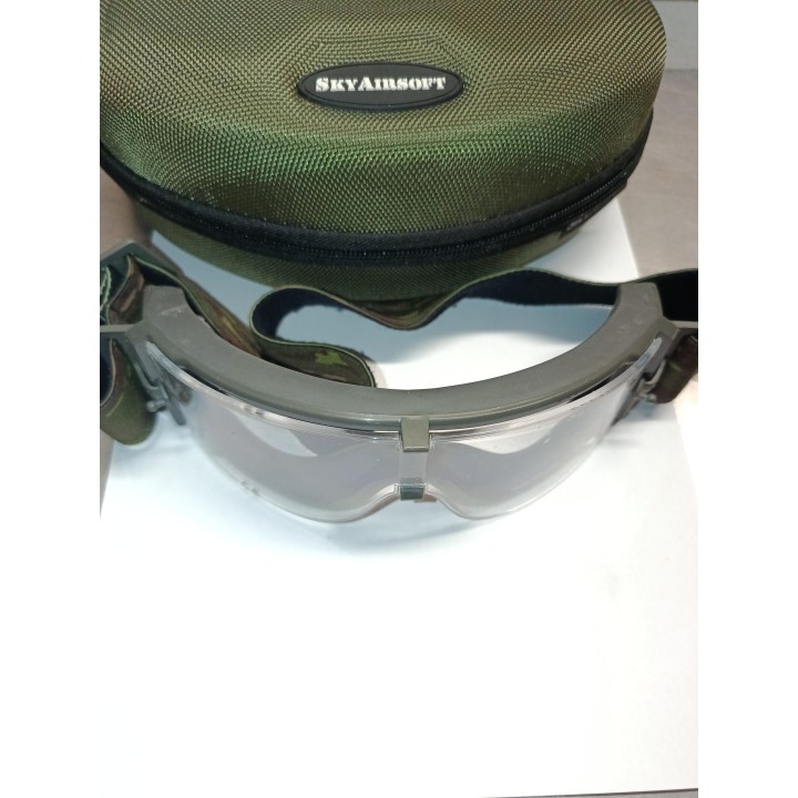 Paire de lunette airsoft + boite de rangement OCCASION