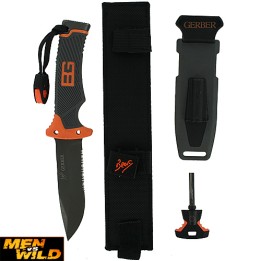Couteau de survie Man VS Wild
