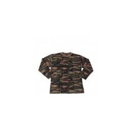 Camo US Shirt Langarm Xl