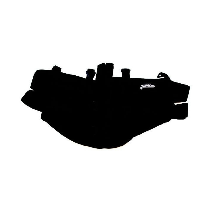 Paintball Harnais Field 4 pots + emplacement bouteille camo Horizontal