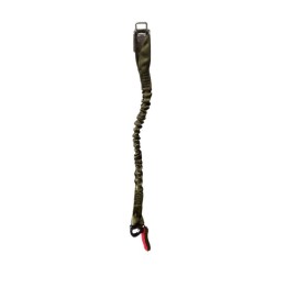 Safety rope - hand-woven (nylon hollow ribbon, high-light metal buckle