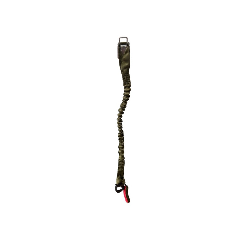Safety rope - hand-woven (nylon hollow ribbon, high-light metal buckle