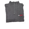 Polo Noir PIRATE - Taille XL (Manche Longue)