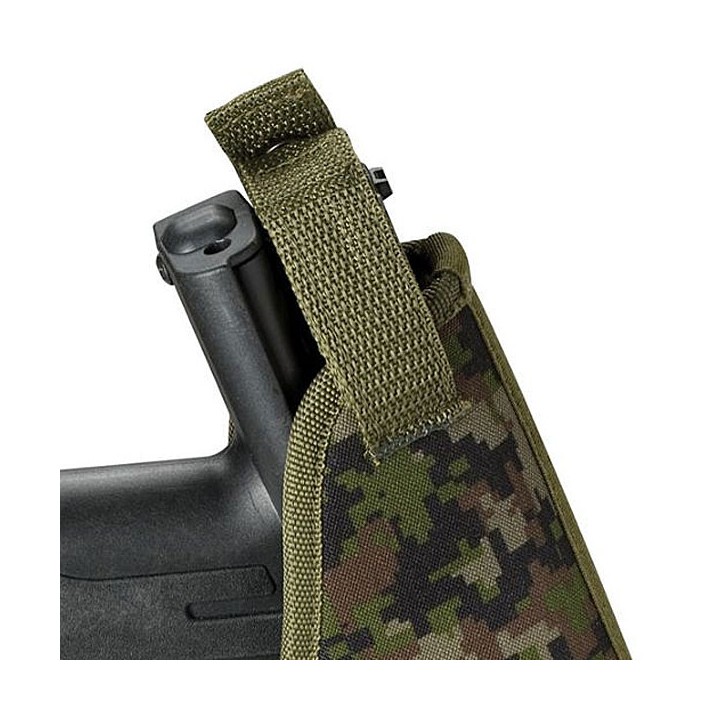 BT Tactical Holster Paintball Harness - Woodland Digi - Petit modèle