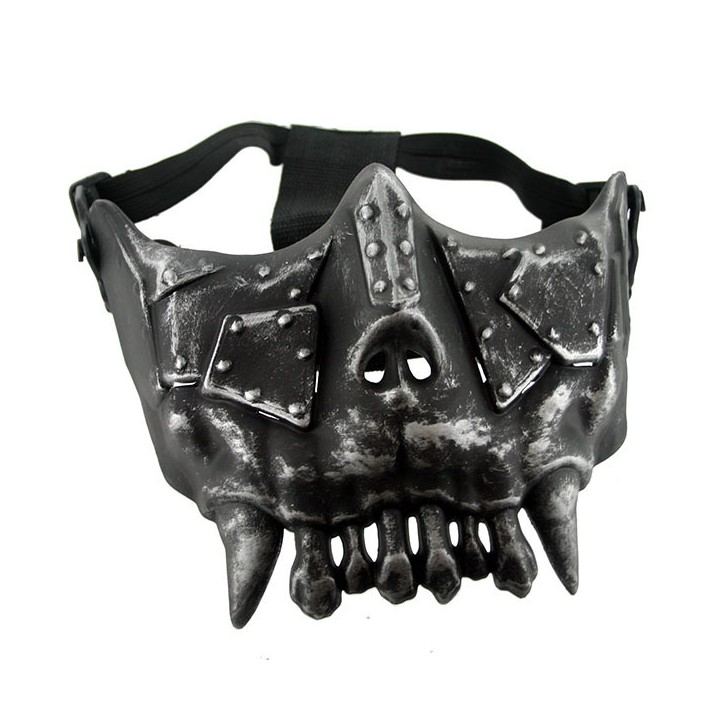 Desert Corp DC-03 Full Face Mask Silver