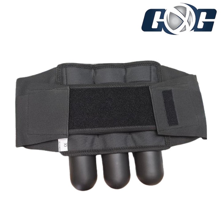 Porte pods dorsal Noir 3 pods paintball Gxg Back Pack Deluxe équipement joueur tactique