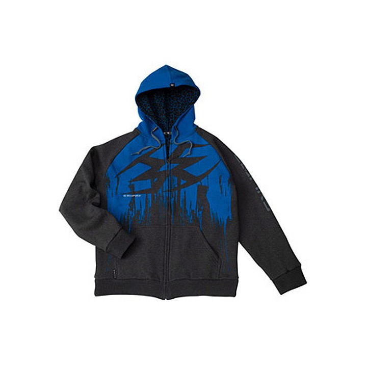 Veste a capuche Empire ZE Splash Blue 2XL