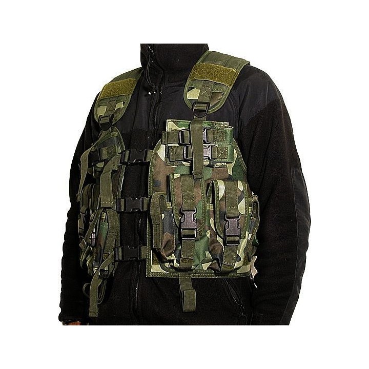 Veste tactique CAMO SOG CQB Cybergun pas-de-geolocalisation (auto)...