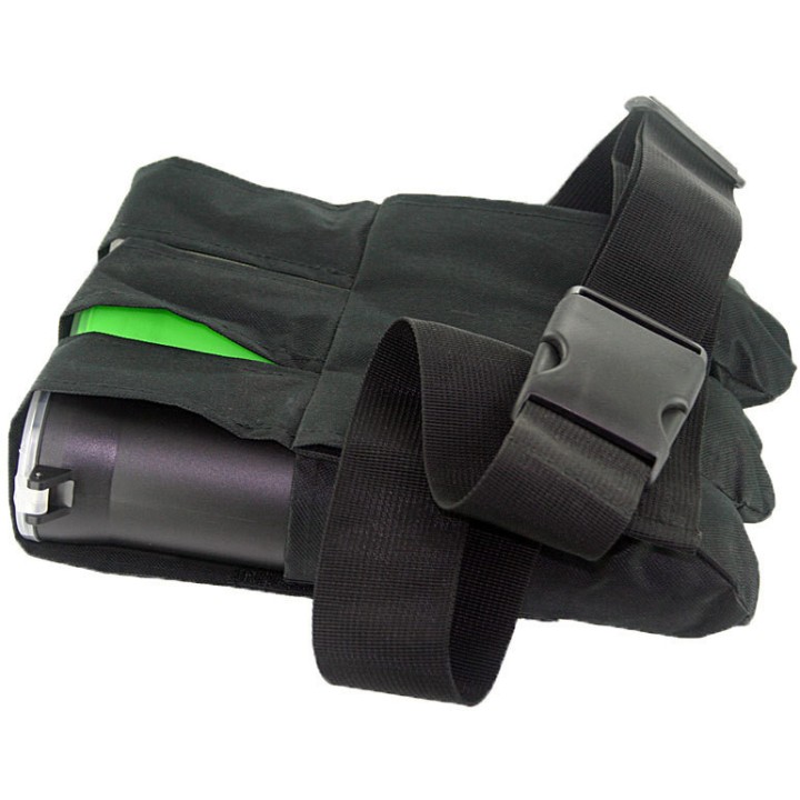 Porte pot paintball Vertical Black Eagle - Harnais