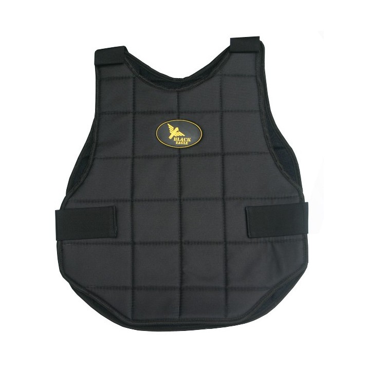 Plastron Black Eagle noir S/M/L