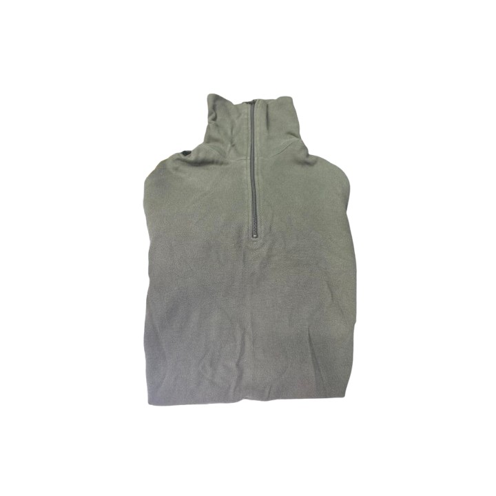 T-shirt manche longue Kaki (avec demi col) - Taille 96