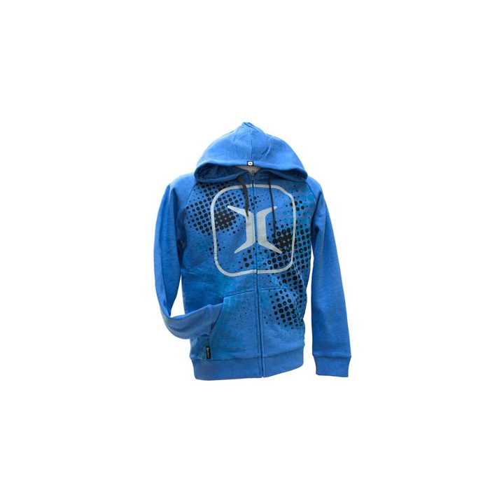 Invert Hoodie ZE Halftone Blue taille XL - Vests / Pull Over
