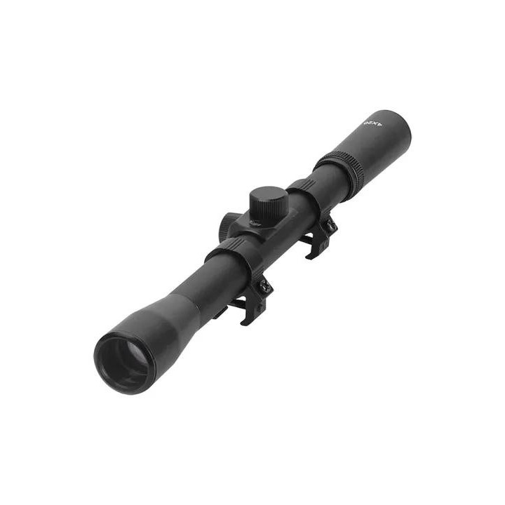 VISEUR 1" AVEC MONTURES POUR CARABINE 4X20