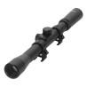 VISEUR 1" AVEC MONTURES POUR CARABINE 4X20 Duel Code 11MM