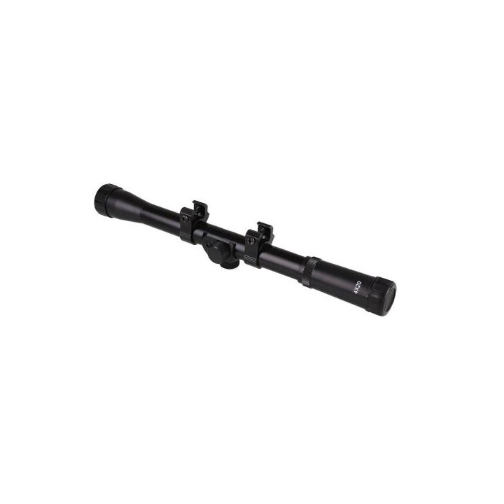 VISEUR 1" AVEC MONTURES POUR CARABINE 4X20
