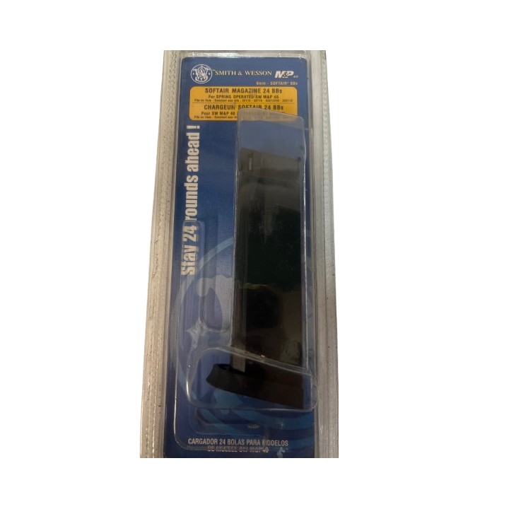 Chargeur Swith wesson 24 billes Ressort Cybergun