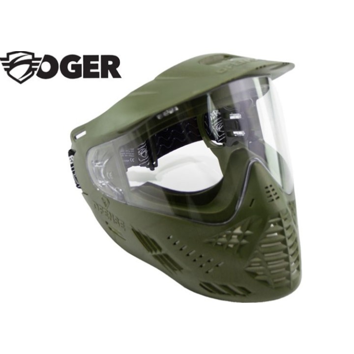 SOGER DEFENSE GOGGLE SINGLE LENS OLIVE