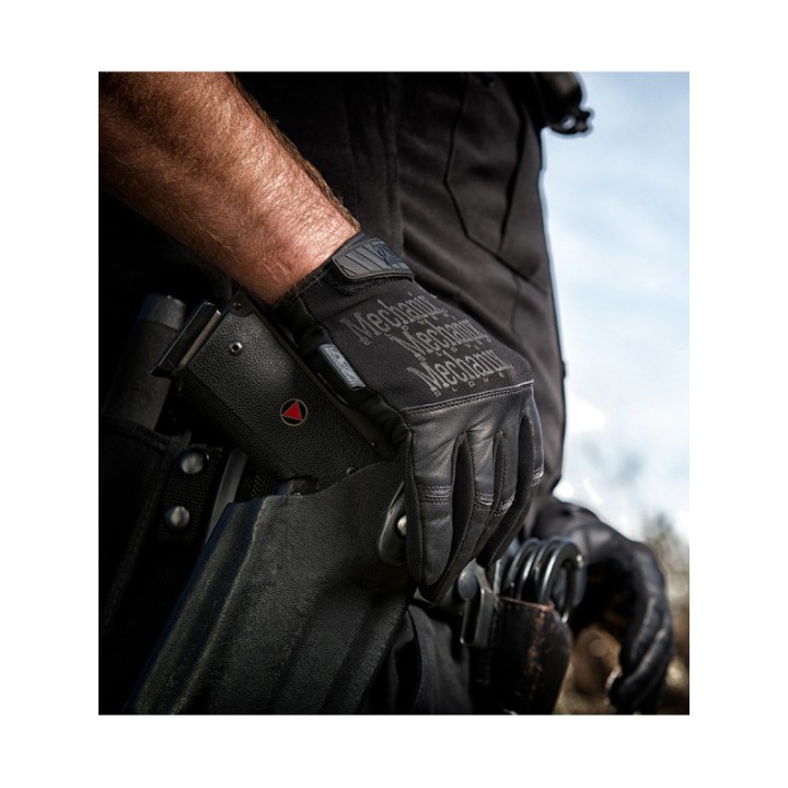 Gants de palpation en cuir Recon - Noir  Mechanix XL