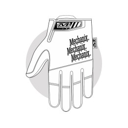 Gants de palpation en cuir Recon - Noir  Mechanix S
