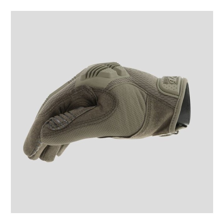 Gants Mechanix M-Pact Vert Olive M tactiques renforcés TPR D3O
