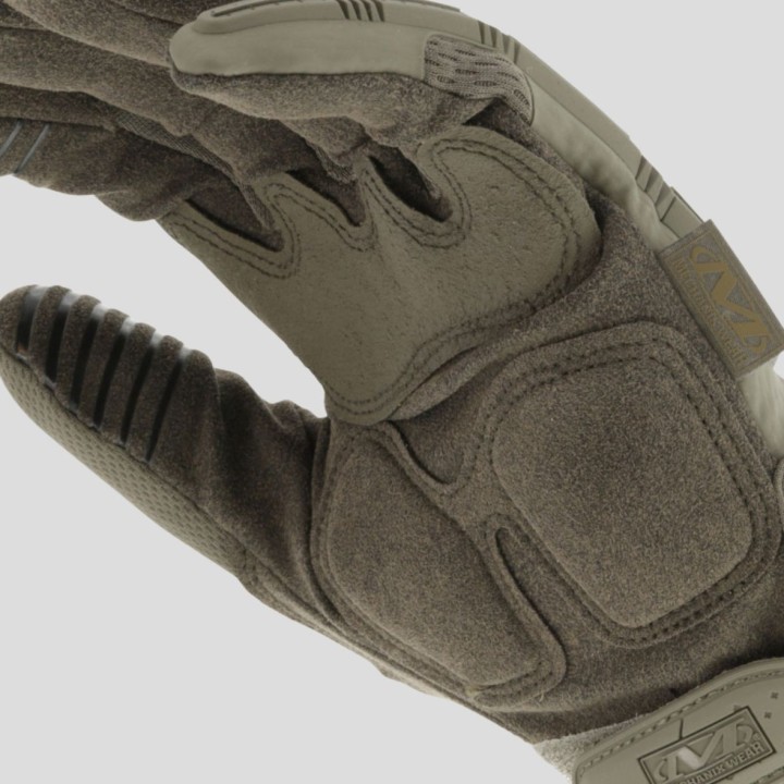 Gants Mechanix M-Pact Vert Olive M tactiques renforcés TPR D3O
