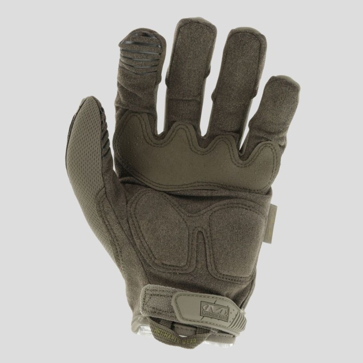 Gants Mechanix M-Pact Vert Olive M tactiques renforcés TPR D3O