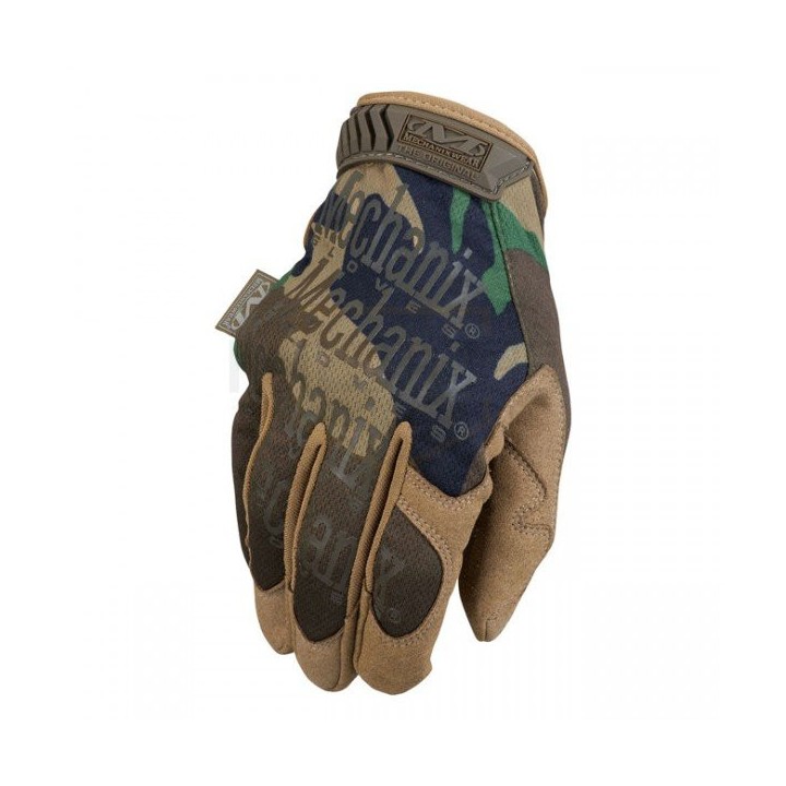 Gants Mechanix Woodland XL - Camouflage forêt haute résistance