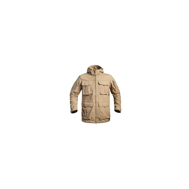 Veste longue de combat Fighter tan – Taille L