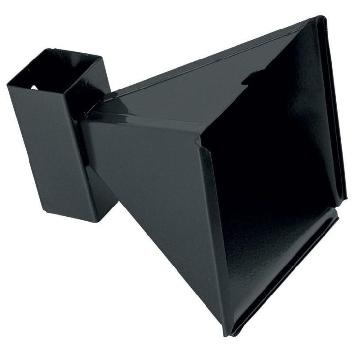Pack Porte cible conique métallique 17x17 cm