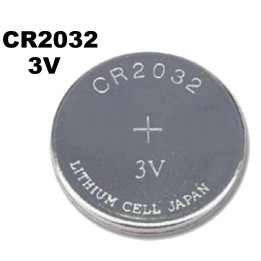 Pile CR2032 3V lithium dioxyde de manganèse 210 mAh