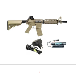 CM506 ( Mk.18 Mod 0 / M4A1 CQBR ) AEG - Tan - Cyma