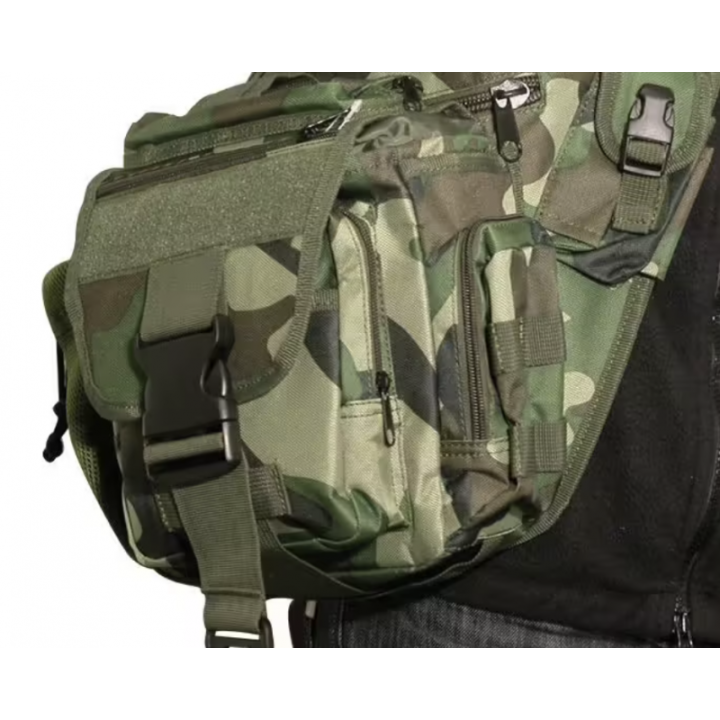Sac bandoulière Woodland Swiss Arms – Airsoft