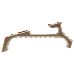 Poignée inclinée VP23 KeyMod M-LOK aluminium tan