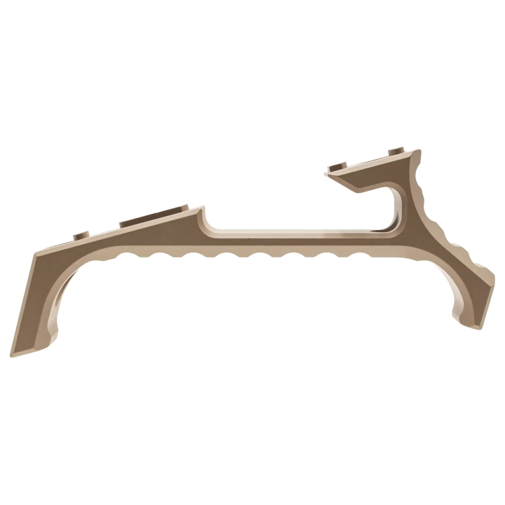 Poignée inclinée VP23 KeyMod M-LOK aluminium tan