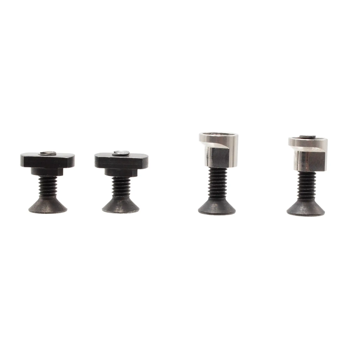 Poignée inclinée K20 aluminium rouge JJ Airsoft