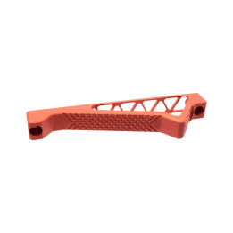 Poignée inclinée type K20 pour KeyMod et M-LOK - Aluminium / Rouge - JJ Airsoft