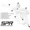SPR Paintball GUN Black