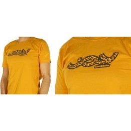 Tee-shirt Angel Adentity Joy Vintage Washed hot mustard S