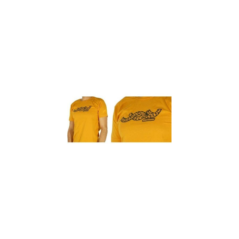 Tee-shirt Angel Adentity Joy Vintage Washed hot mustard S