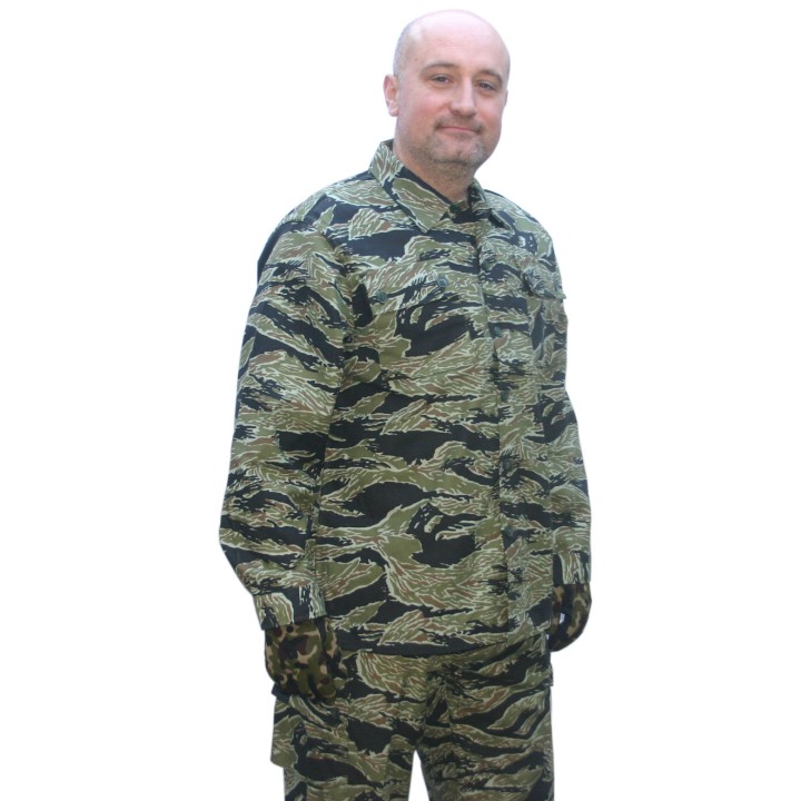 Veste camouflage Tiger Stripe Taille S Black Eagle 