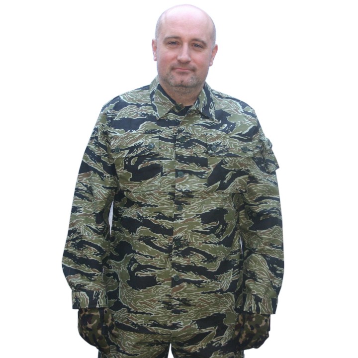 Veste camouflage Tiger Stripe Taille S Black Eagle 