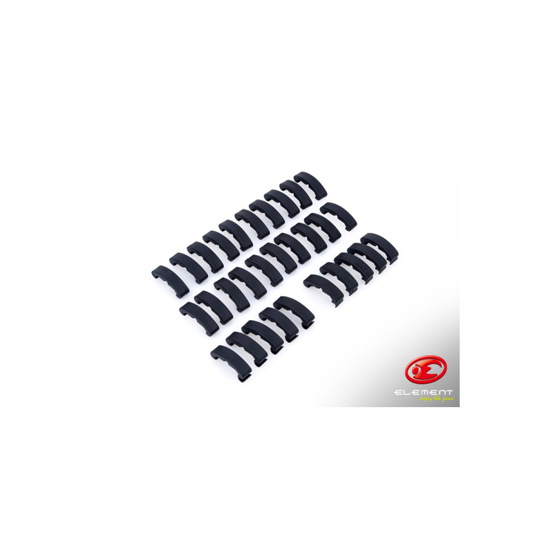 LaRue Tactical IndexClips 72 PCS SET BLACK