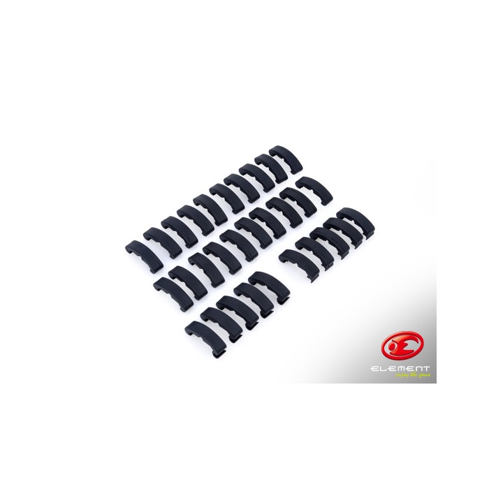 LaRue Tactical IndexClips 72 PCS SET BLACK