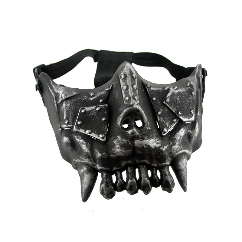 Desert Corp DC-03 Full Face Mask Silver